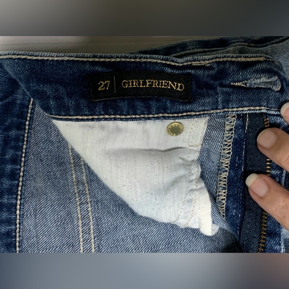 Juicy Couture - Light Blue Bleach Dye Pattern Jeans - Size 27 - Picture 9 of 12